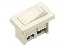 Interrupteur À Encastrer Tibelec, Plastique, Blanc