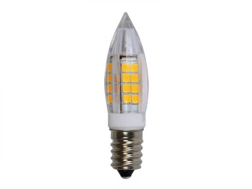 Ampoule led flamme E14 350 Lm = 28 W blanc chaud, TIBELEC