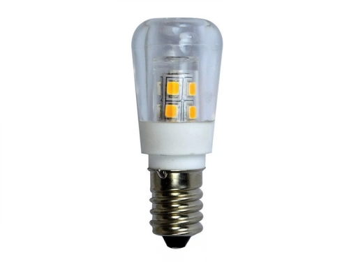 Ampoule led tube E14 pour portail, 220Lm = 15W, blanc chaud, TIBELEC