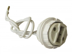 Douille Filetée Et Bagues Pour Halogène G9 Tibelec, Plastique, Blanc 100 W