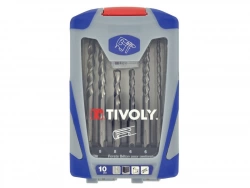 Malette 14 Accessoires Sds Béton, Diam.4 À 10 Mm Tivoly 10904870001