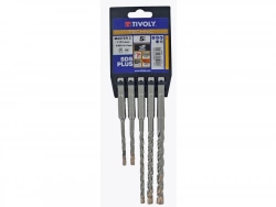 Lot De 5 Forets Master3 Sds+ Multimatériau Tivoly