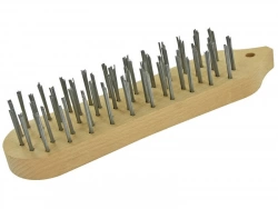 Brosse de poncage pour décapage, dérouillage, ébavurage intensif TIVOLY