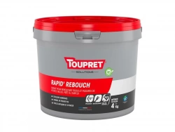 Enduit De Rebouchage Toupret Rapid Rebouch 4 Kg En Pâte, Pour Mur / Plafond Inté