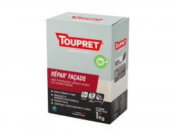 Enduit De Rebouchage Toupret Repar Façade 1 Kg En Poudre, Pour Façade Extérieur