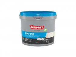 Enduit De Lissage Toupret Rapid Liss 4 Kg En Pâte, Pour Mur / Plafond Intérieur