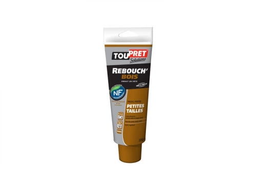 Enduit de rebouchage Rebouch Bois en pâte, TOUPRET, 0.33 kg
