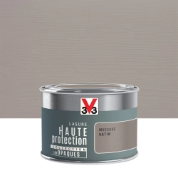 Lasure V33 Hp les opaques 8 ans muscade satiné 0.125 l