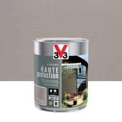 Lasure V33 Hp les opaques 8 ans muscade satiné 1 l