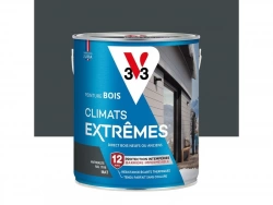 Peinture bois extérieur Climats extrêmes® V33, anthracite mat 2.5 l