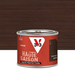 Lasure V33 Haute saison 8 ans chêne foncé satiné 0.125 l