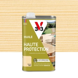 Huile pour bois extérieur V33 Haute protection naturel mat 1 l