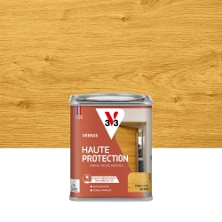 Vernis pour bois extérieur V33 Haute protection chêne clair satiné 0.25 l