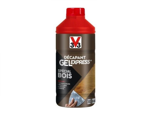 Décapant Bois V33 Gel Express, 1 L