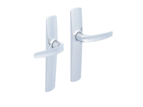 2 Poignées De Porte Rivangers Sans Trou Vachette, Zamak Entraxe 165 Mm