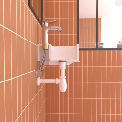 Siphon de lavabo réglable 50mm/106mm VALENTIN diamètre 32