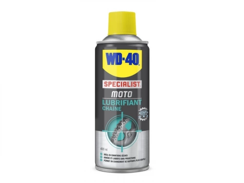 Lubrifiant Chaine Moto En Aérosol, 400Ml Wd-40