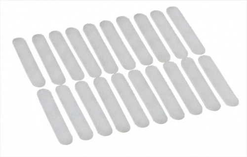 Lot de 20 autocollants antidérapant plastique, transparent