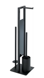 Serviteur wc, RIVALTA, noir