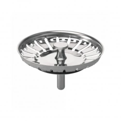 Panier pour bonde d'évier Ø90 mm (grès, synthèse, inox)