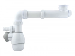 Siphon déporté lavabo/évier 1 bac