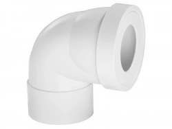 Pipe De Wc Courte En Angle De 90 °C Diam.10 Cm Wirquin