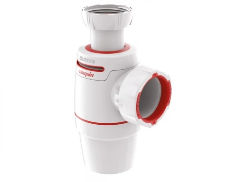 Siphon neo air evier d40 zero fuite bruit odeur WIRQUIN