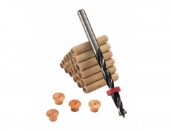 Kit Centreurs Forets Tourillons Diam.8 Mm Wolfcraft