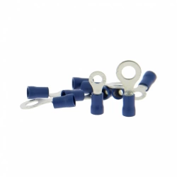 XLTECH 10 cosses oeillets : 5xØ4 - 5xØ6 bleu