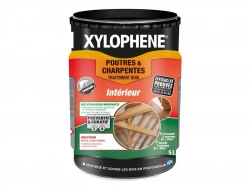 Traitement du bois poutre et charpente action 20 ans, XYLOPHENE, 5 L