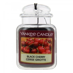 Désodorisant automobile à suspendre, flacon, YANKEE CANDLE cerise griotte