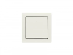 Interrupteur va-et-vient saillie complet Besto, blanc