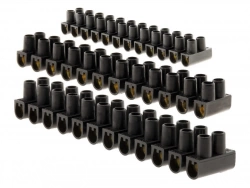 Lot 6 Barrettes De Dominos Électriques, 2,5 Mm² Pour Rigide Et Souple Zenitech