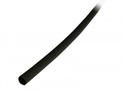 Gaine Thermorétractable Noir, L.1 M, Diam.2.4 Mm, Zenitech