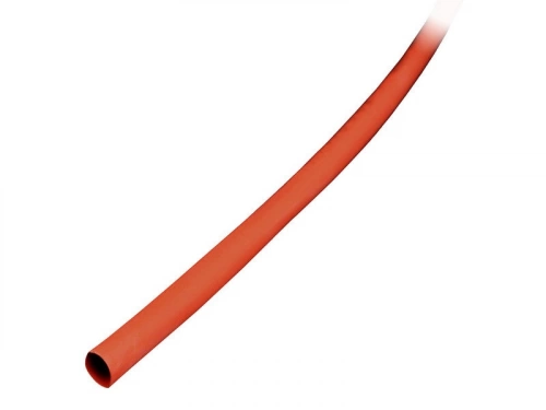 Gaine Thermorétractable Rouge, L.1 M, Diam.3.2 Mm, Zenitech