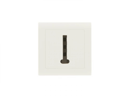 Prise telephone saillie, complet Besto, blanc