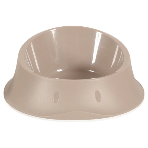 Ecuelle chien plastique antidérapante smart b 350ml taupe